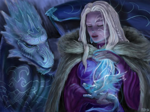 Картинка рисунки конкурса ice and fire фэнтези красавицы чудовища