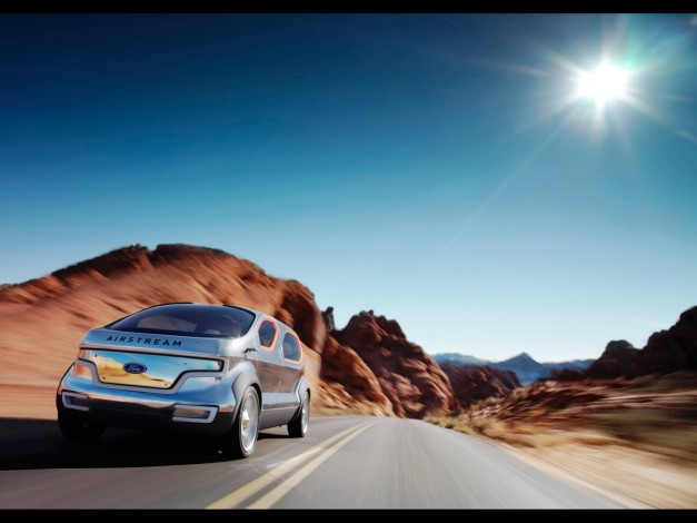 Обои картинки фото 2007, ford, airstream, concept, автомобили