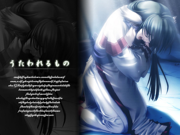 Обои картинки фото аниме, utavarerumono