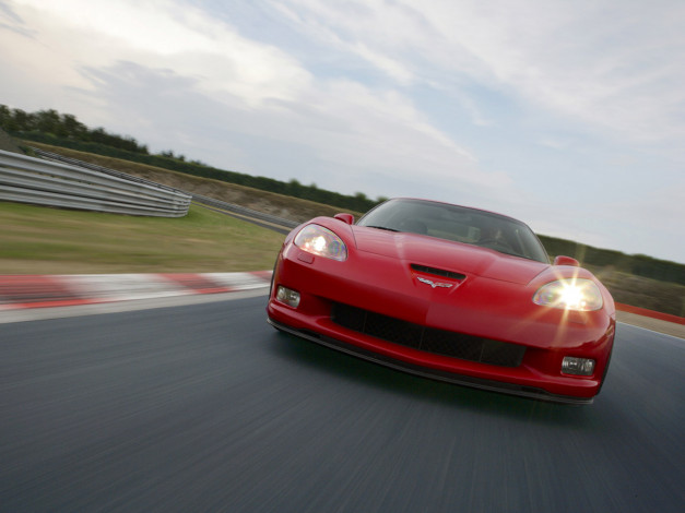 Обои картинки фото автомобили, corvette