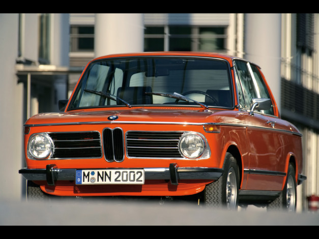 Обои картинки фото bmw, 2002, tii, reconstructed, автомобили