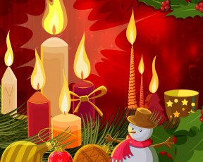 Картинка праздничные векторная графика новый год