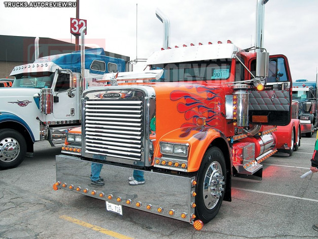 Обои картинки фото автомобили, freightliner
