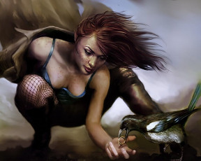 Картинка фэнтези девушки