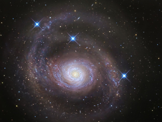 Обои картинки фото m94, космос, галактики, туманности