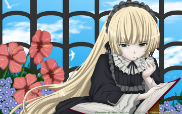 обоя gosick, аниме