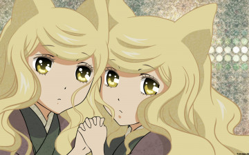 обоя otome, youkai, zakuro, аниме