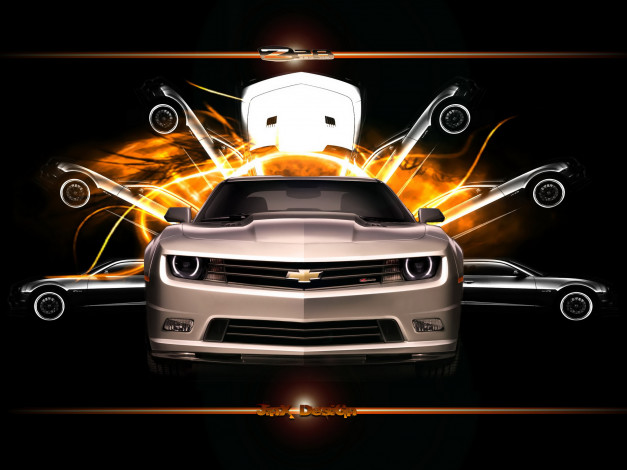 Обои картинки фото автомобили, camaro
