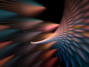 Картинка 3д графика fractal фракталы фрактал фон узор