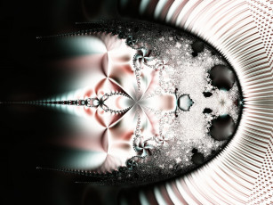 Картинка 3д графика fractal фракталы узор фрактал фон