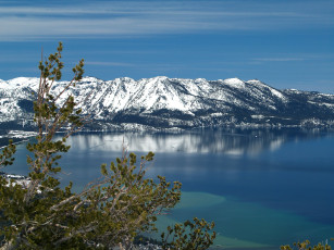 Картинка природа реки озера sand harbor state park