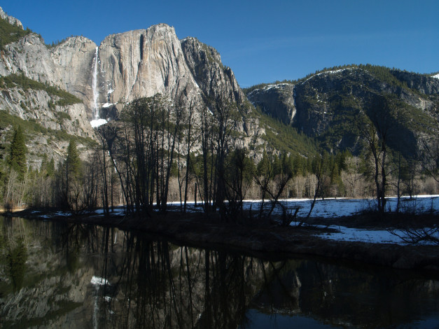 Обои картинки фото природа, горы, yosemite