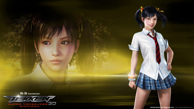 Обои картинки фото tekken, blood, vengeance, видео, игры, bv