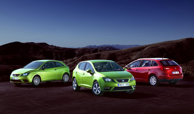 Обои картинки фото автомобили, seat, ibiza, авто