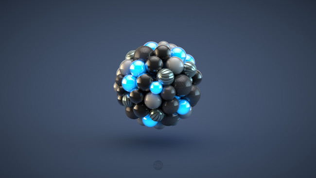 Обои картинки фото 3д, графика, шары