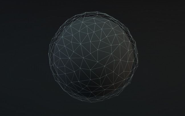 Обои картинки фото 3д, графика, шары, шар, линии, изгибы