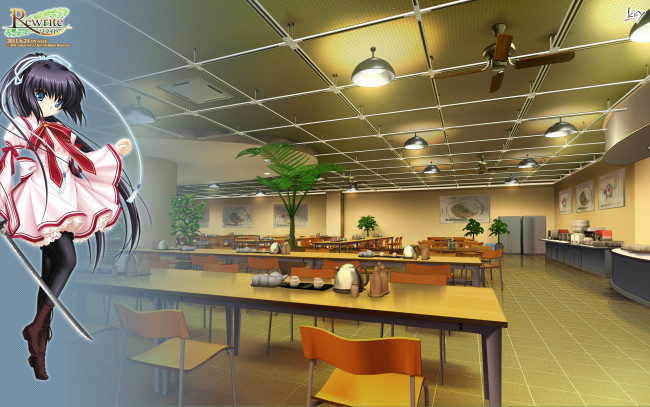 Обои картинки фото аниме, rewrite