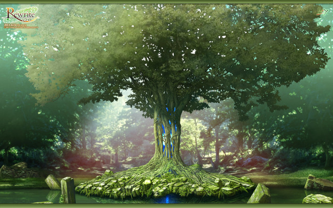 Обои картинки фото аниме, rewrite