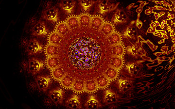 Картинка 3д+графика fractal+ фракталы узор