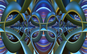 Картинка 3д+графика fractal+ фракталы узор цвета фон