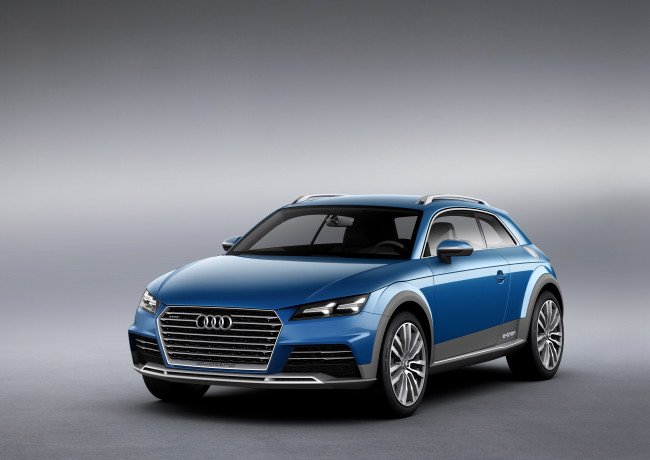 Обои картинки фото 2014 audi allroad shooting brake, автомобили, audi, тюнинг, голубой
