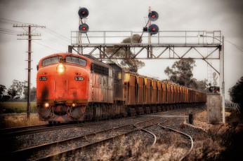 Картинка техника поезда дорога железная локомотив состав