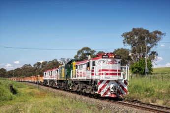 Картинка техника поезда состав локомотив дорога железная