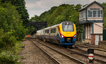 Картинка техника паровозы локомотив дорога состав железная