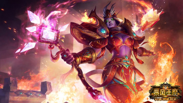 обоя magic,  storm throne, видео игры, stormthrone,  aeos rising, персонаж