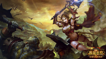 Картинка magic +storm+throne видео+игры stormthrone +aeos+rising персонаж