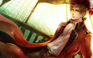 Картинка аниме hetalia +axis+powers арт фрак парень