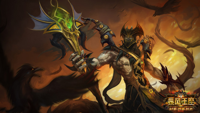 Обои картинки фото magic,  storm throne, видео игры, stormthrone,  aeos rising, персонаж