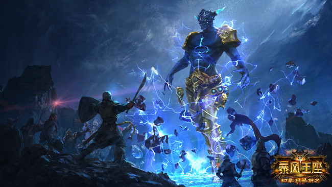 Обои картинки фото magic,  storm throne, видео игры, stormthrone,  aeos rising, персонаж