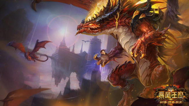 Обои картинки фото magic,  storm throne, видео игры, stormthrone,  aeos rising, персонаж