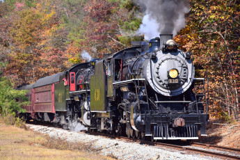 Картинка техника паровозы локомотив состав