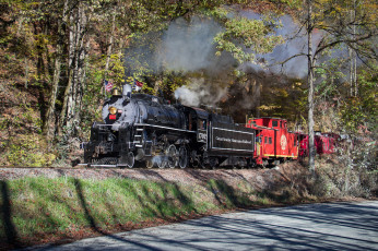 Картинка техника паровозы состав локомотив