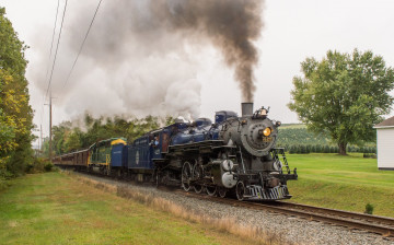 обоя техника, паровозы, состав, локомотив