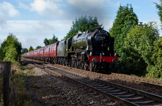 Обои картинки фото техника, паровозы, состав, локомотив