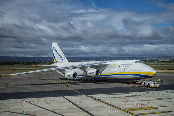 Картинка antonov+an124 авиация грузовые+самолёты грузоперевозки карго