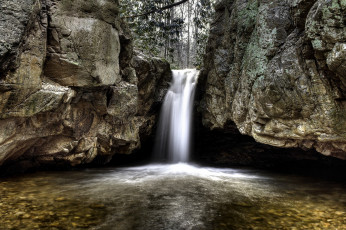 Картинка природа водопады простор