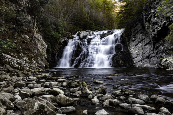 Картинка природа водопады простор