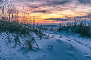 Картинка природа зима простор