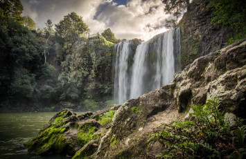 Картинка природа водопады простор