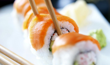 Картинка еда рыба +морепродукты +суши +роллы роллы кухня японская