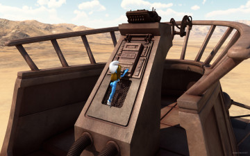 Картинка 3д+графика мультфильмы+и+в+игры фон взгляд девушка