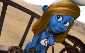 Картинка 3д+графика мультфильмы+и+в+игры фон взгляд девушка