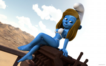 обоя 3д графика, мультфильмы и в игры, фон, взгляд, девушка