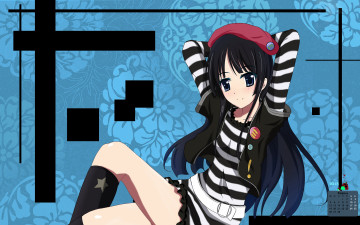 Картинка календари аниме 2018 девушка взгляд