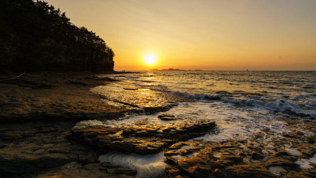 Обои картинки фото природа, восходы, закаты, простор