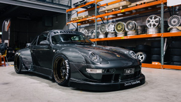 Картинка автомобили porsche 911 rwb